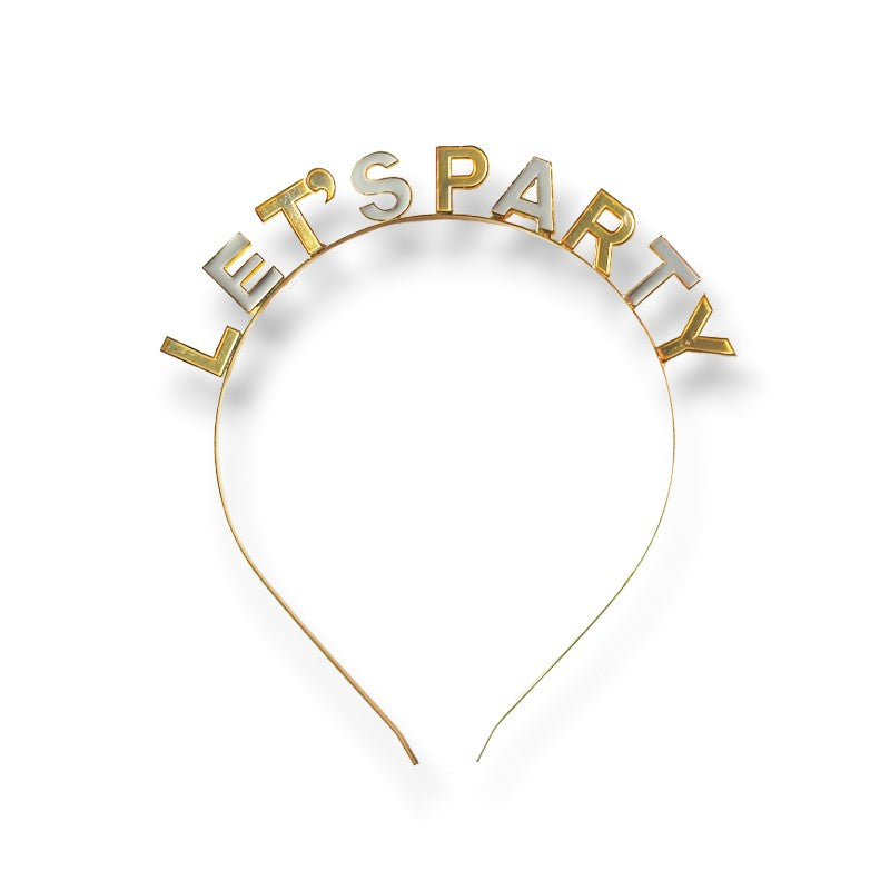 Metal Tiara Let's Party C/1