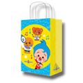Bolsa De Papel Con Asa Plim Plim C/6