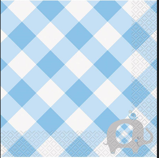 Servilleta G Blue Elephant C/16