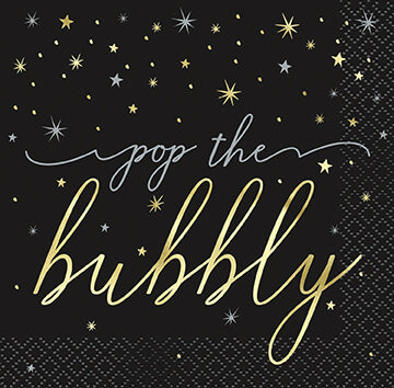 CH Disco New Year's Napkin C/16
