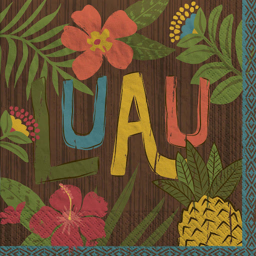 Servilleta G Tiki Luau C/100