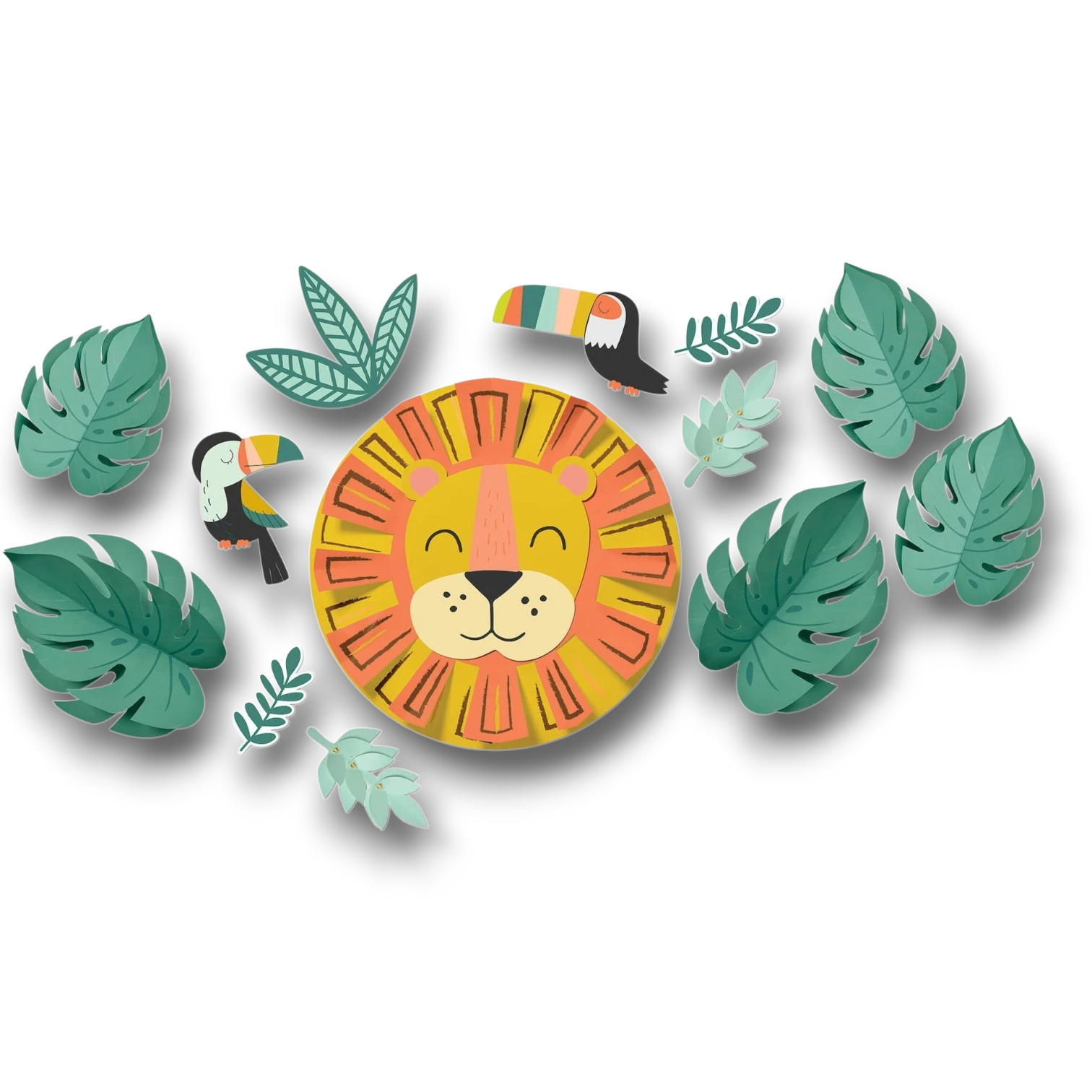 Wall Decorations Get Wild / Jungle C/1