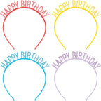 Tiara Happy Birthday Colores C/4
