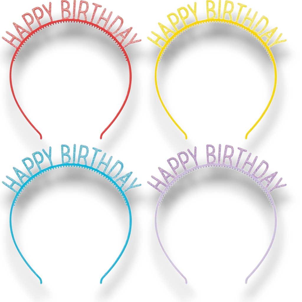 Tiara Happy Birthday Colores C/4