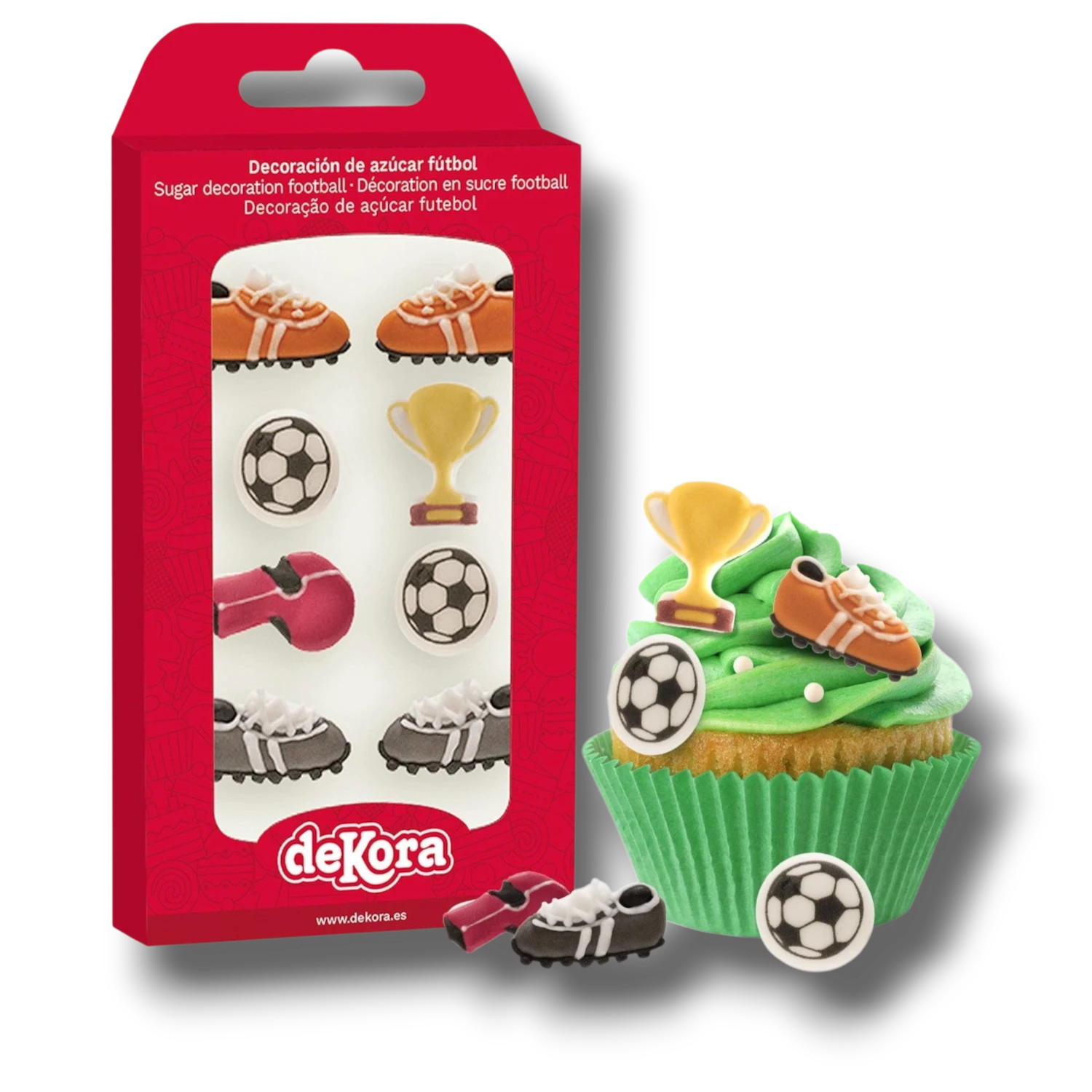 Sugar Soccer Decoration C/1