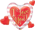 Balloon 36" Heart I Love You C/1