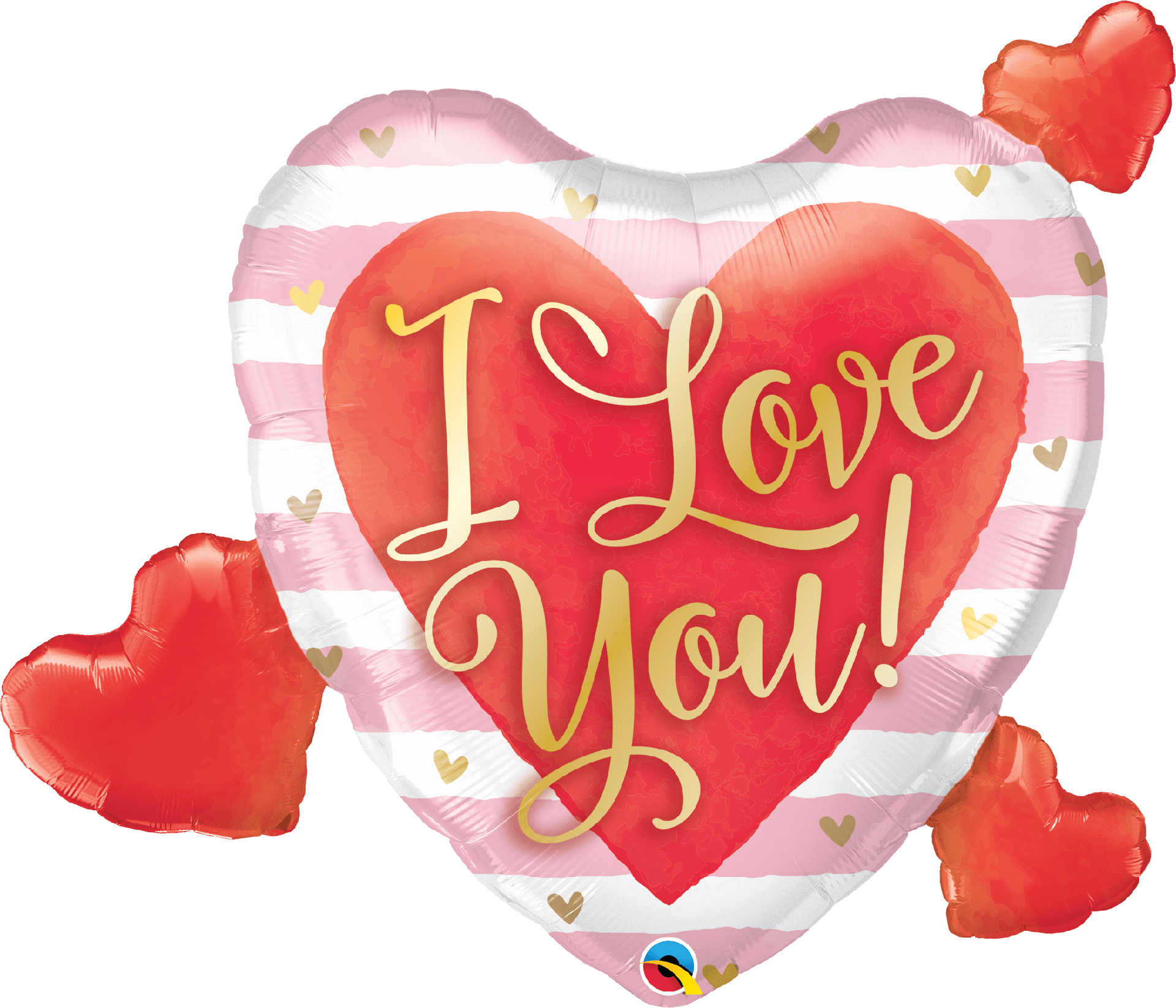 Balloon 36" Heart I Love You C/1