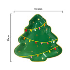9" Plate Christmas Tree GC/8