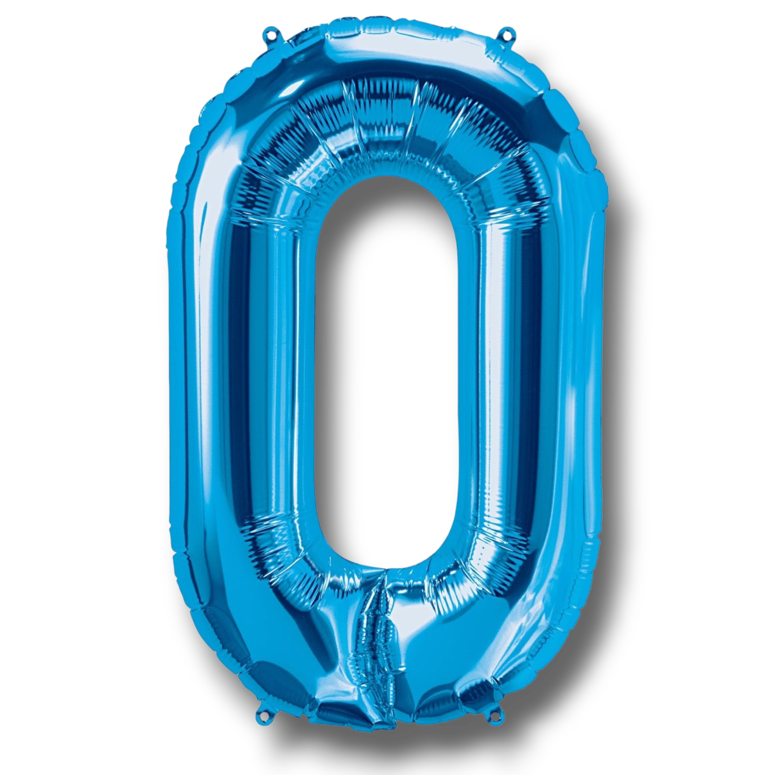 Globo 36" Numero 0 Azul C/1