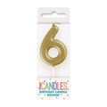 Mini Gold Candle 6 C/1