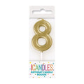 Mini Gold Candle 8 C/1