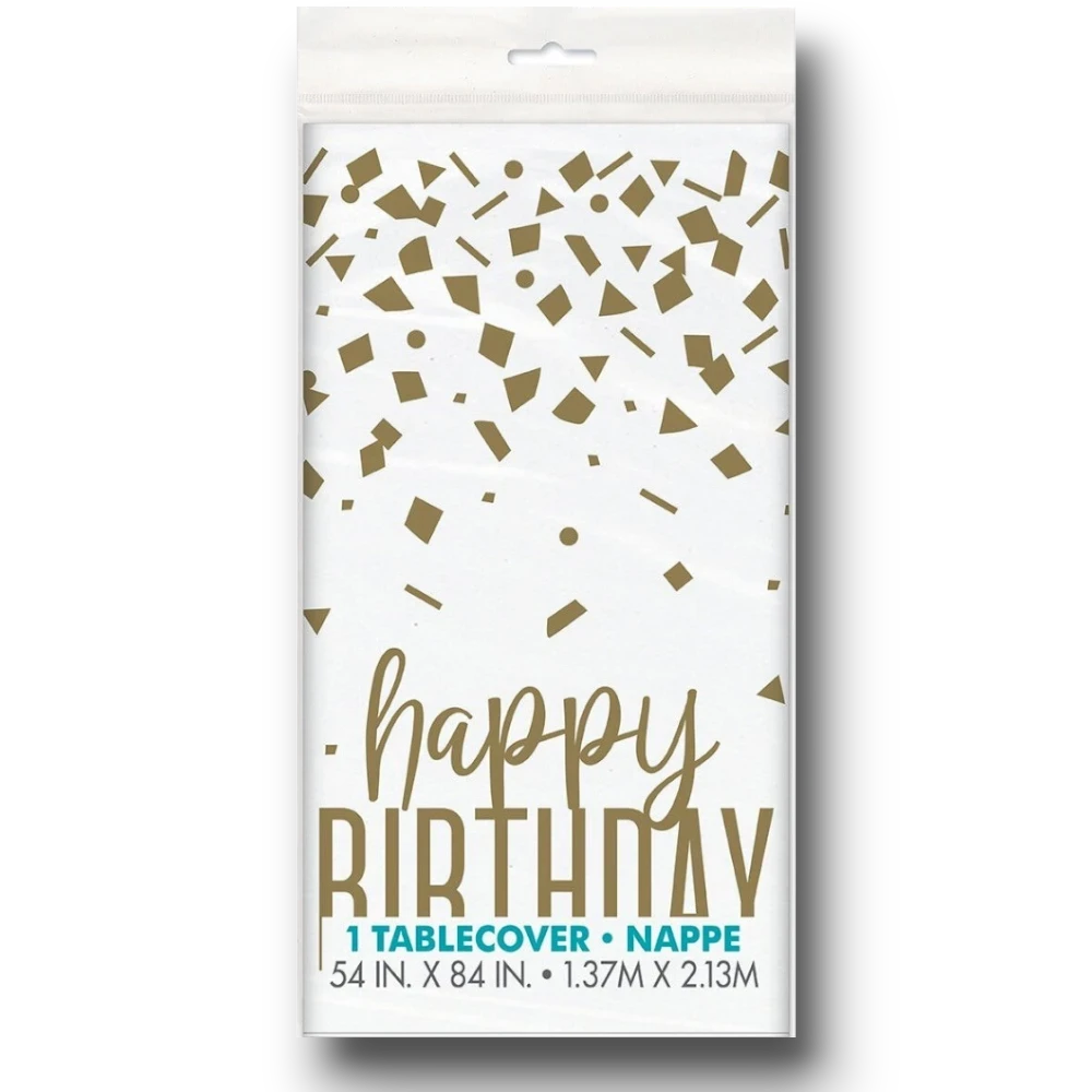 Mantel Confetti Gold Birthday C/1
