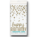 Mantel Confetti Gold Birthday C/1