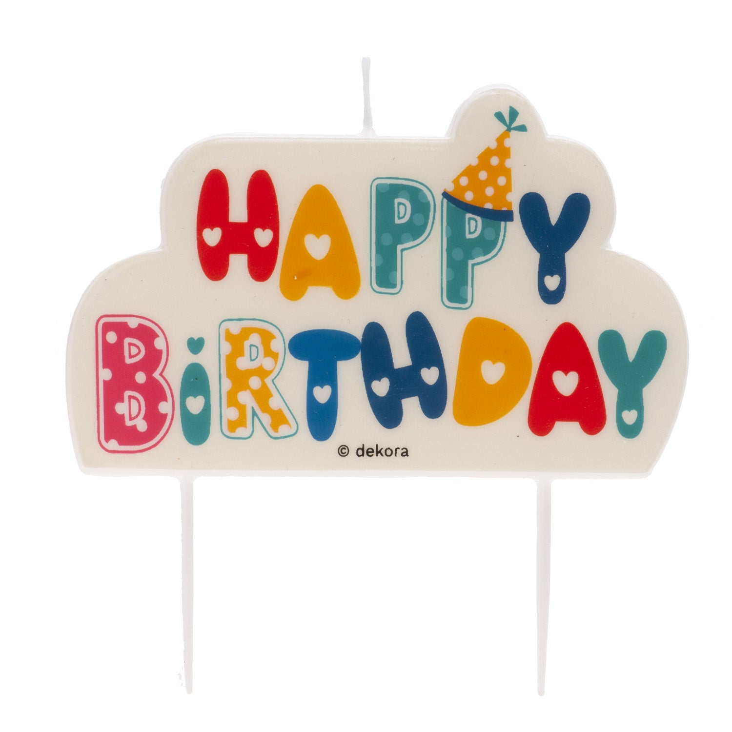 Vela Cumpleaños Happy Birthday C/1