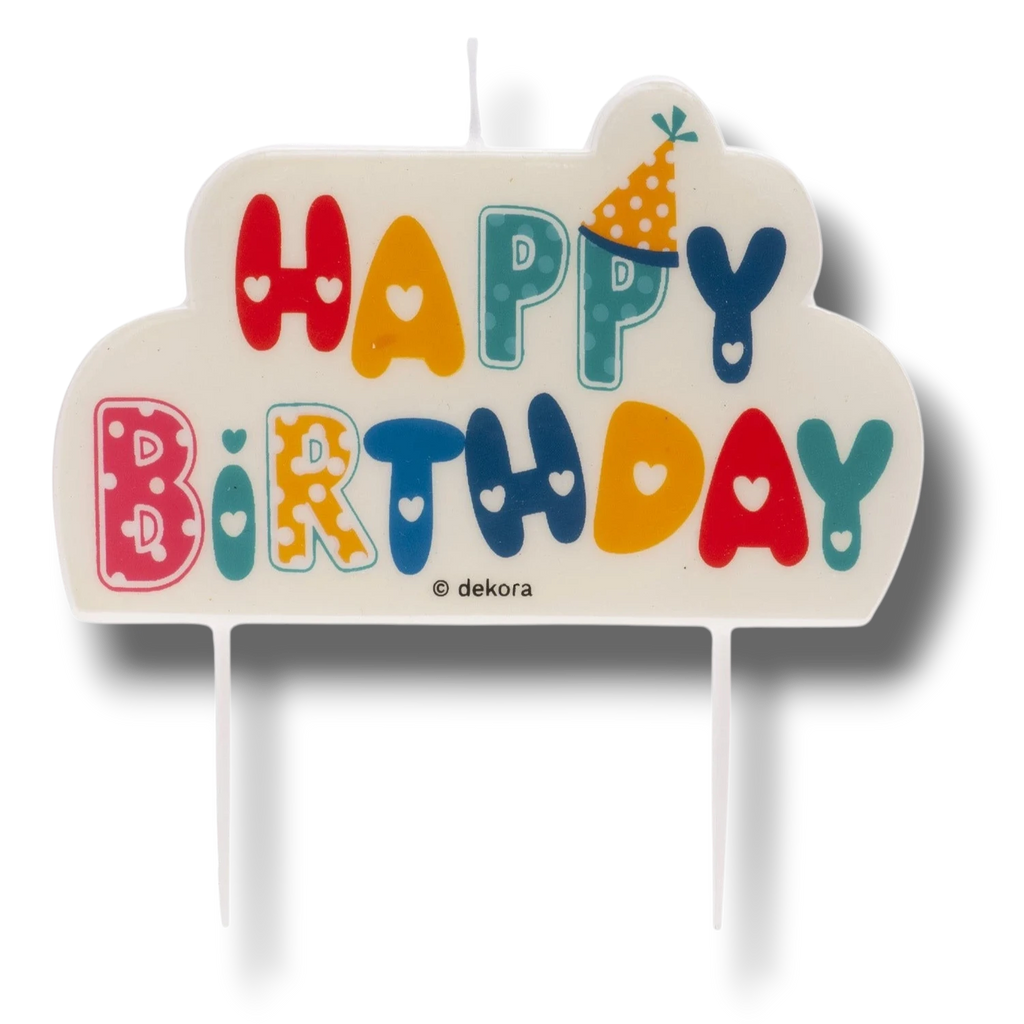 Vela Cumpleaños Happy Birthday C/1