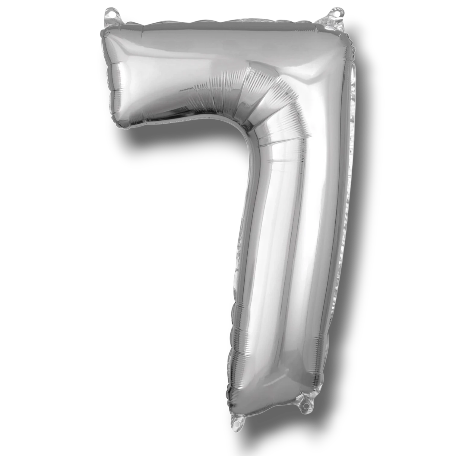 Globo 26" Numero 7 Plata C/1