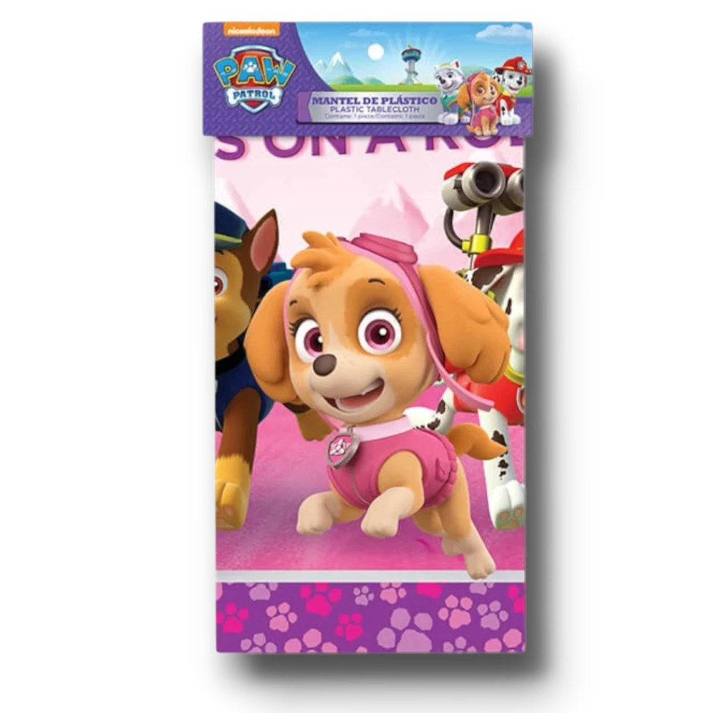 Paw Patrol Girl's Tablecloth (1 Set)