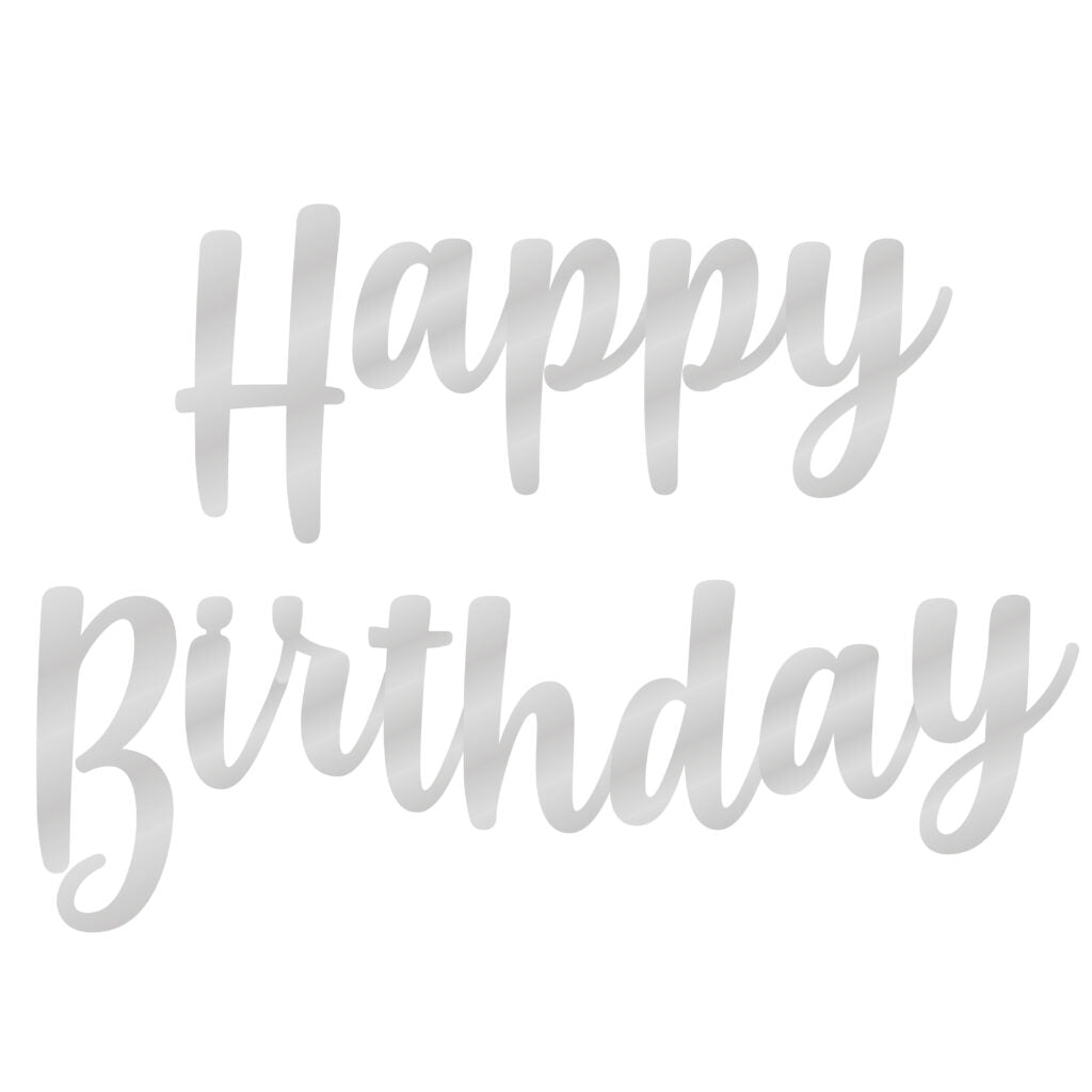 Silver Sign HBD C/1