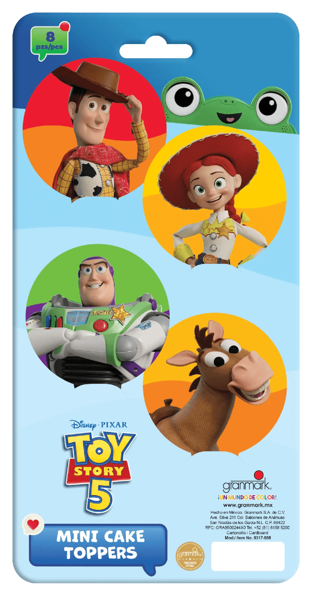 Mini Cake Toppers Toy Story 5  C/8