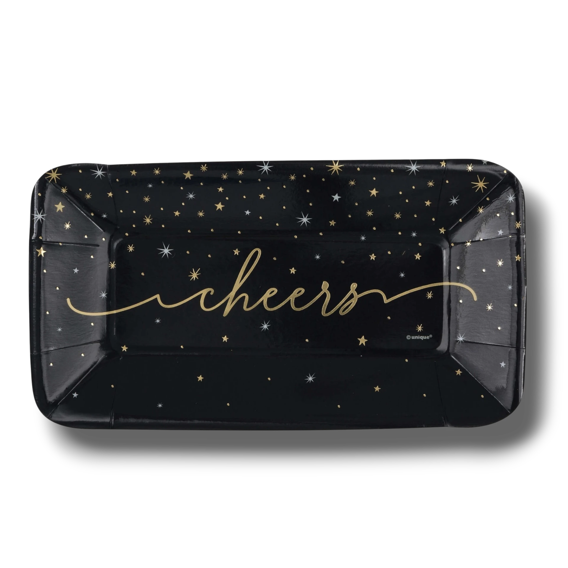 Plato Rectangular Disco New Year's C/8