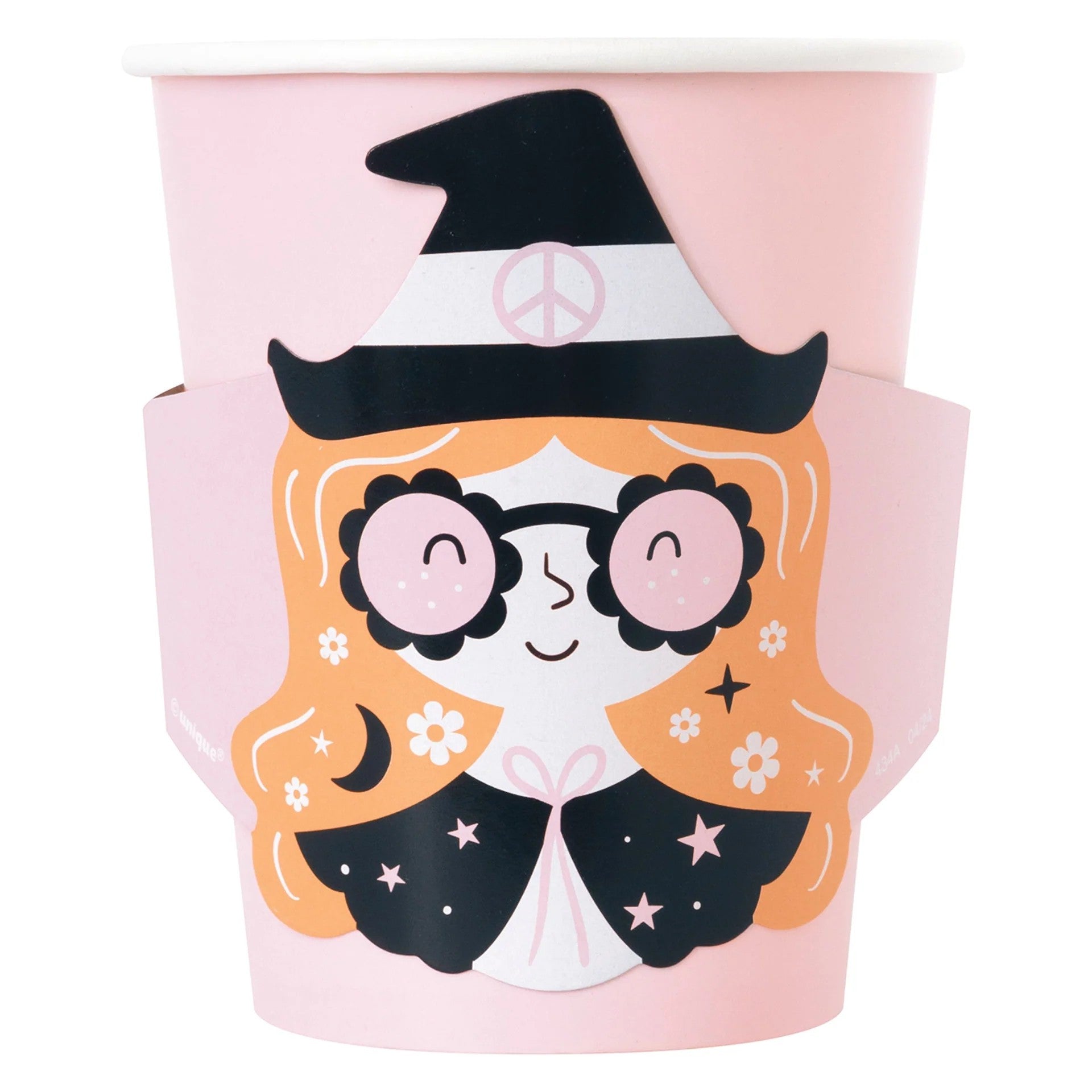 Groovy Halloween Paper Cups with Pop C/4