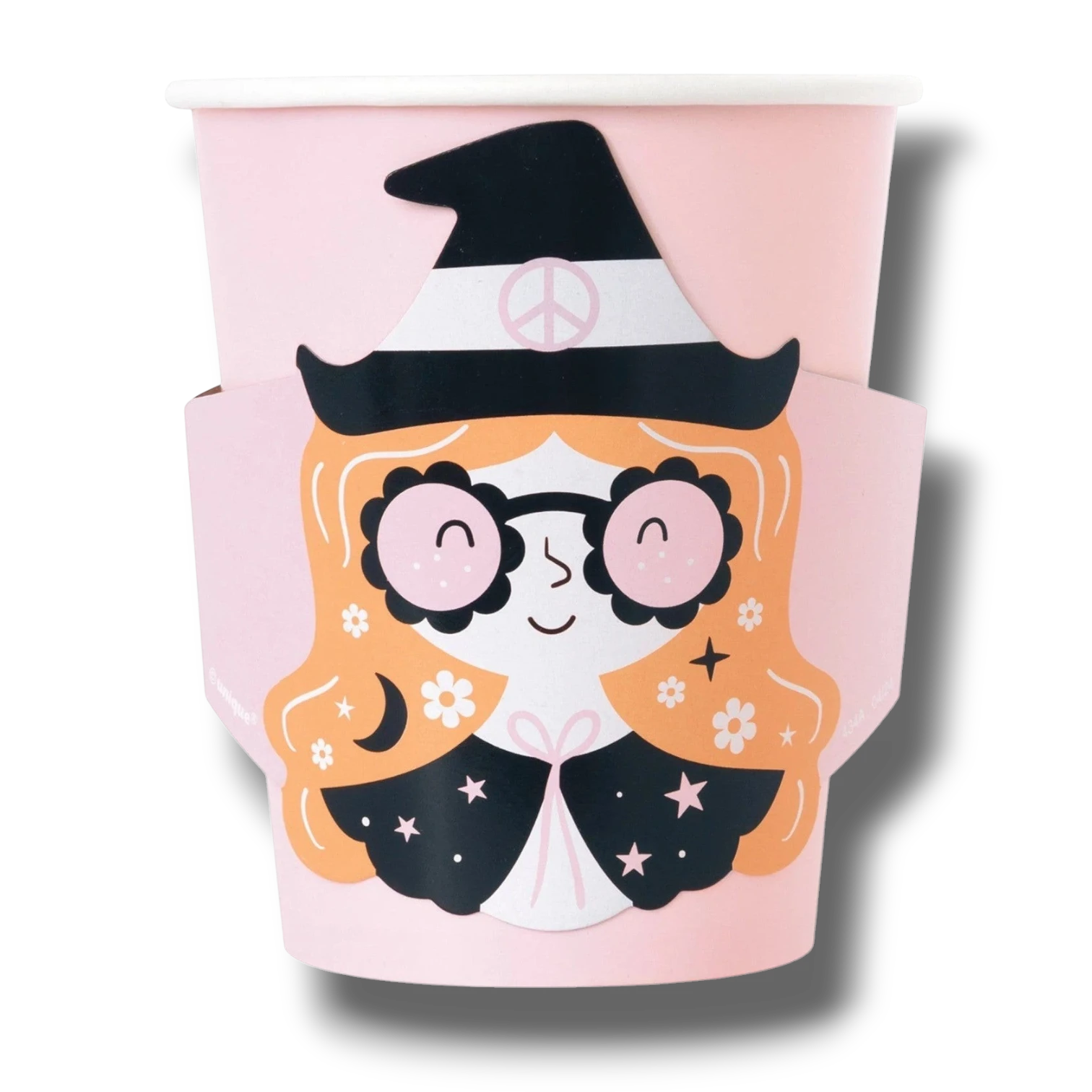 Groovy Halloween Paper Cups with Pop C/4