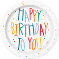 7" Birthday Mayhem Plate C/8