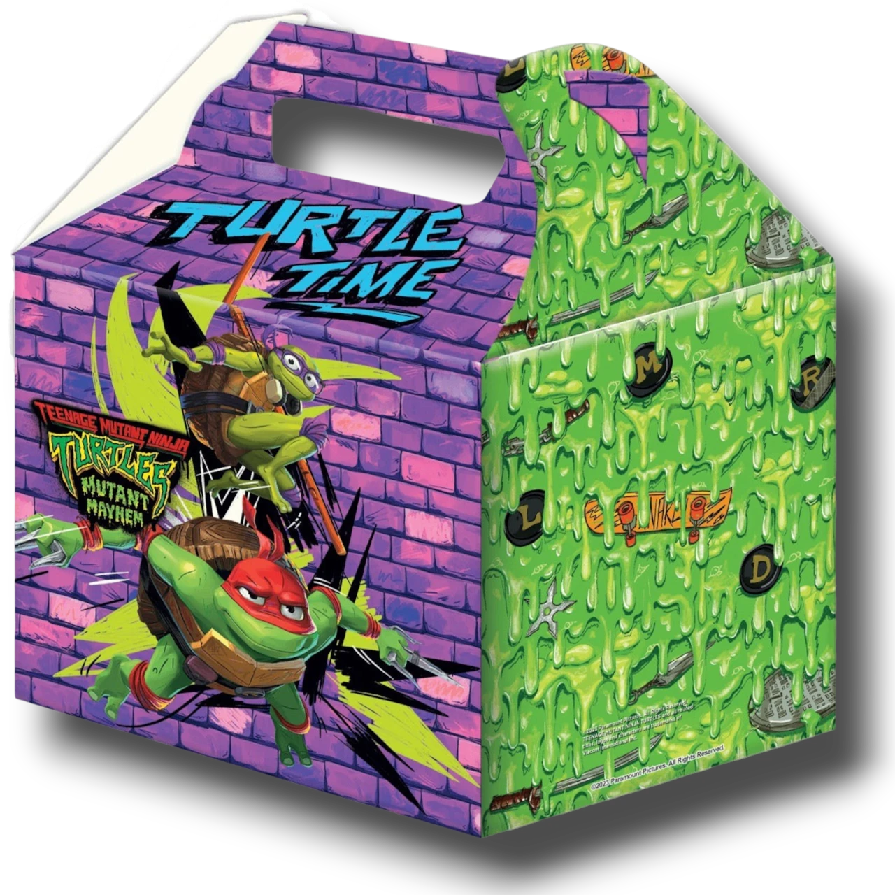 Caja Para Dulces Tortugas Ninja C/6