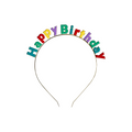 Metal Tiara Happy Birthday C/1