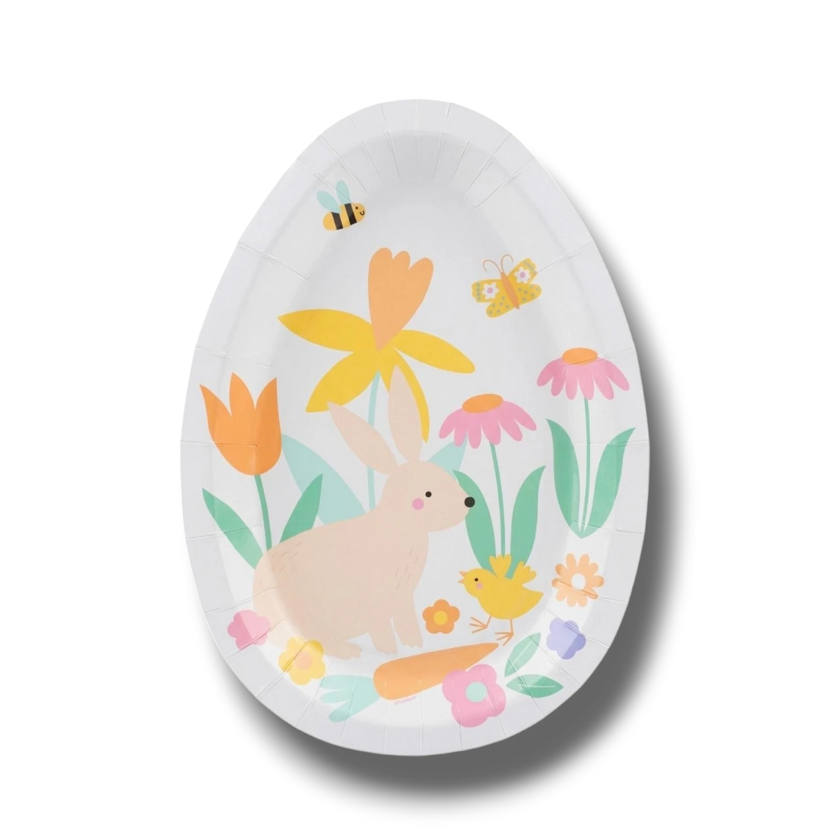 Plato Ovalado Playful Easter C/8