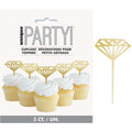 Cake Topper Gold Diamond C/5