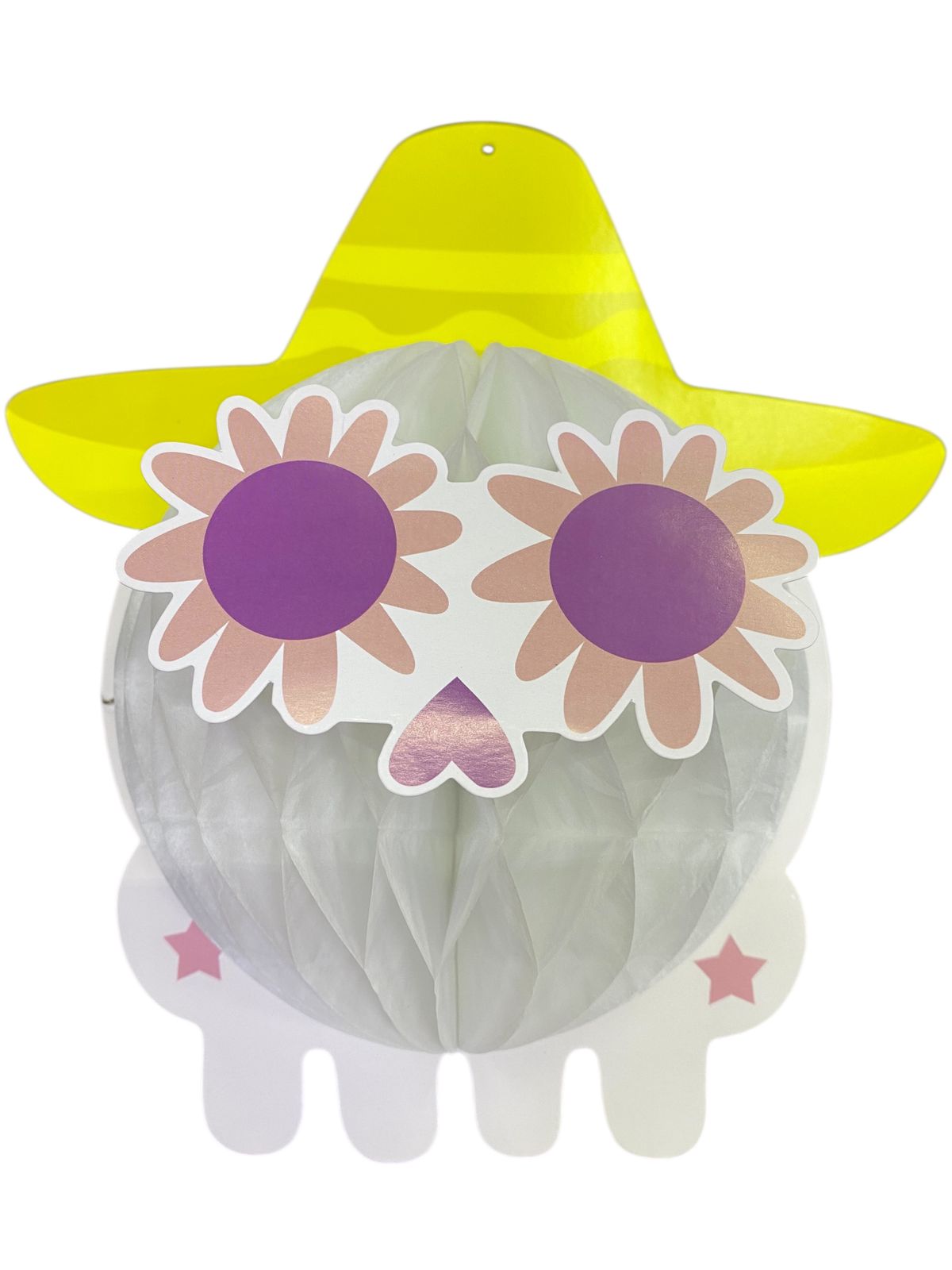 Skull Paper Decoration Sphere (1 per page)