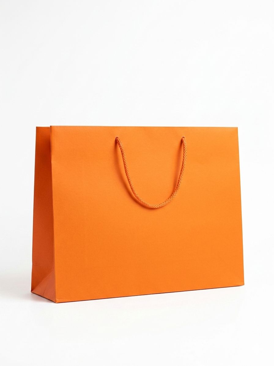 Bolsa De Regalo Mediana Boutique Naranja C/1