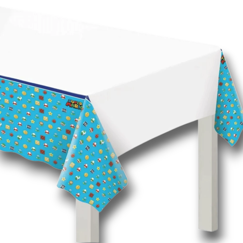 Super Mario Bros Tablecloth (1 per set)