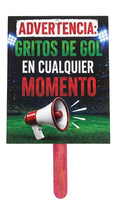 Props Advertencia Gritos Del Gol C/1