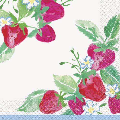 Servilleta G Sweet Strawberry C/16