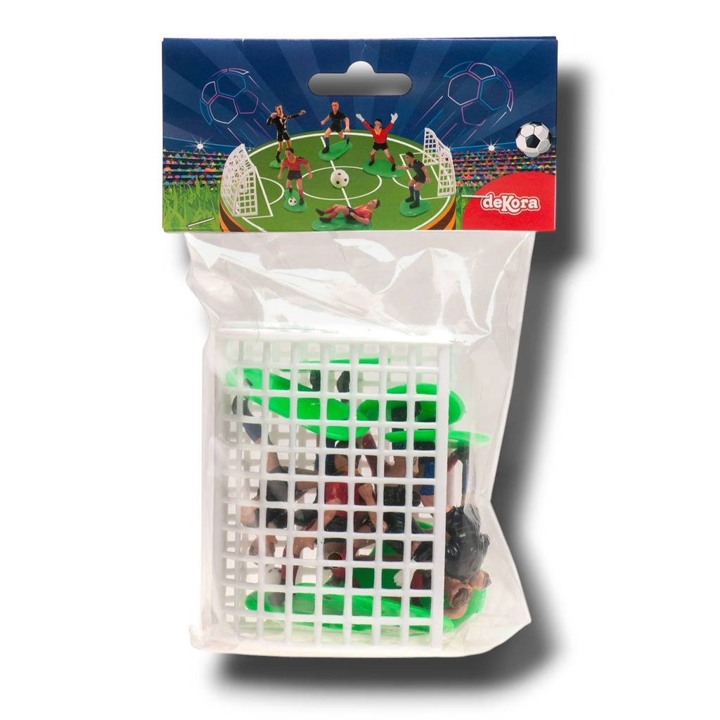 Red and Blue PVC Football Kit