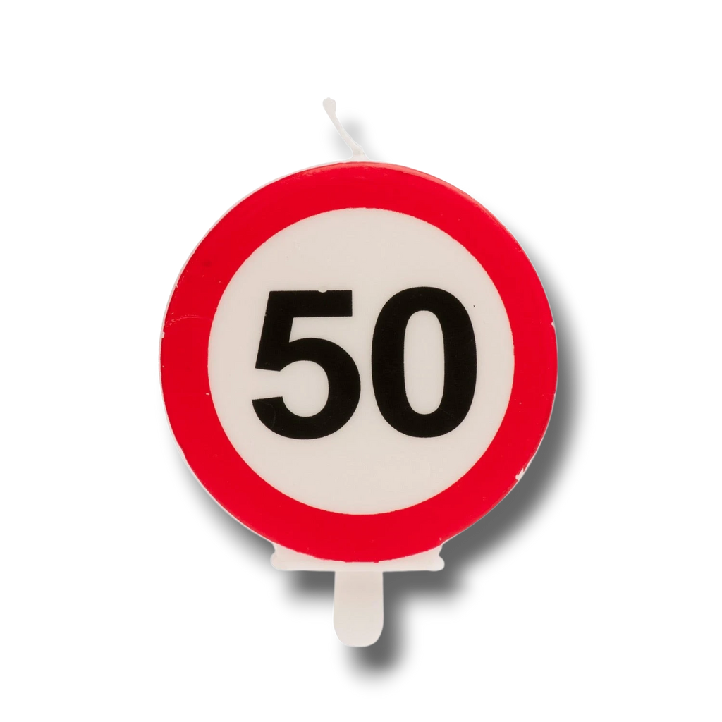 50th Birthday Candle (1 per candle)