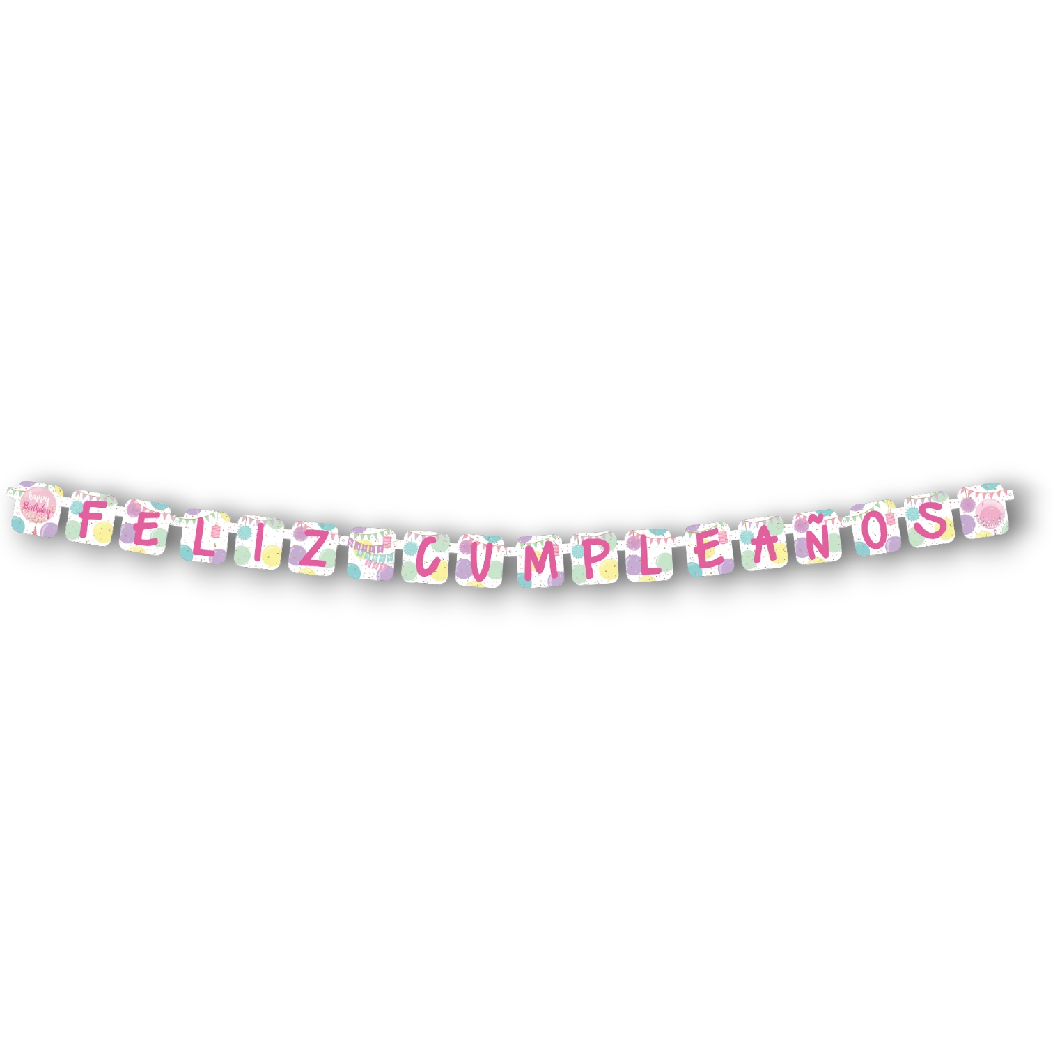 Mobile Sign Happy Birthday Sweet Balloons C/1