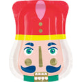 Vibrant Christmas Figure Plate C/8