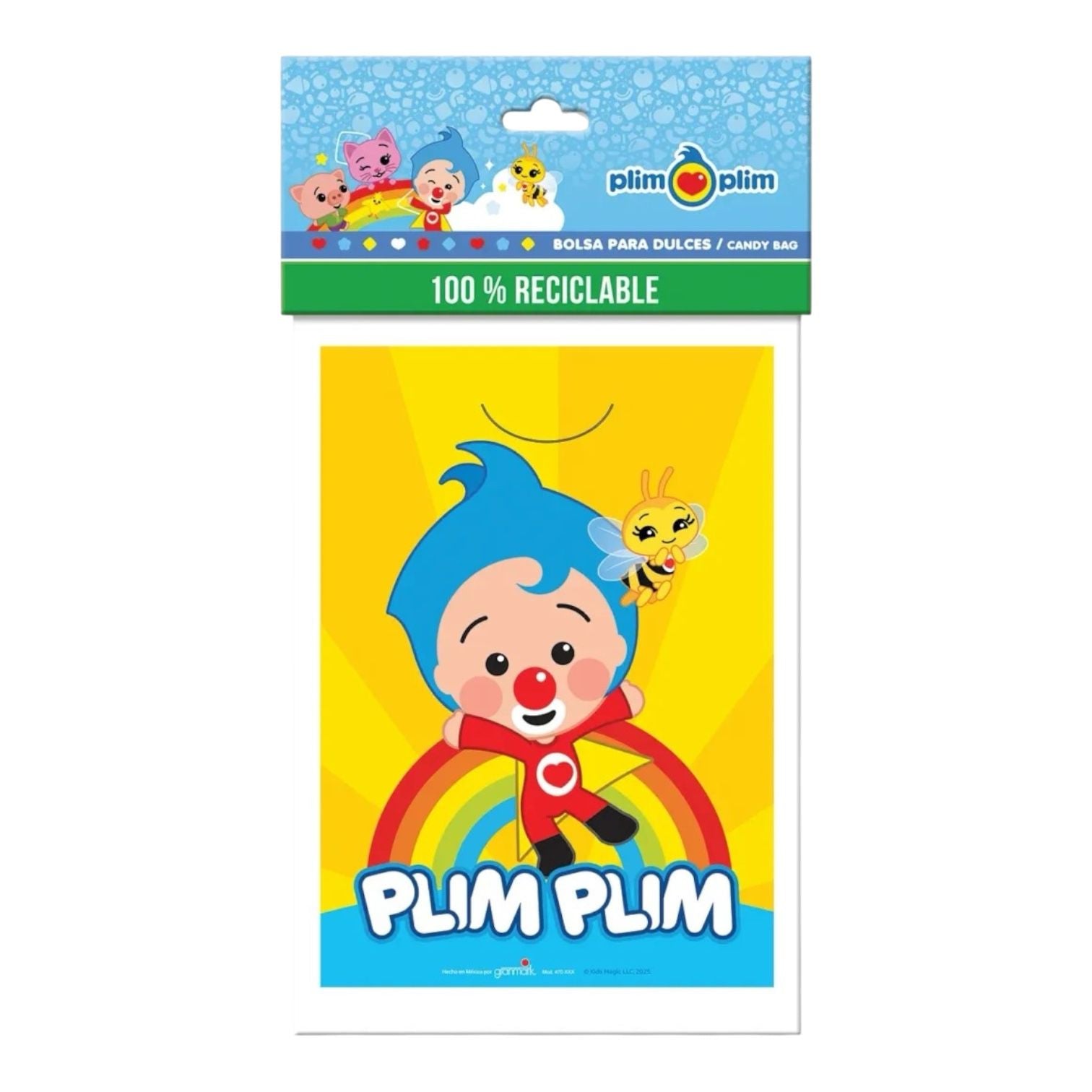 Bolsa Para Dulce Plim Plim C/25