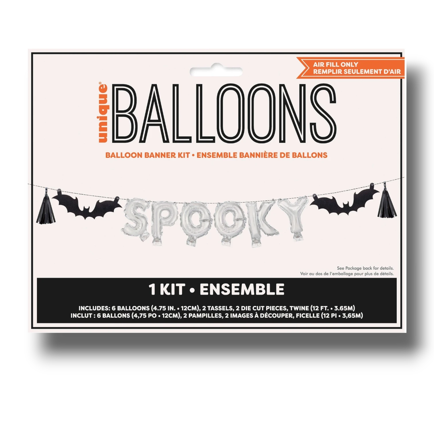 Balloon Banner Kit Spooky Halloween C/1