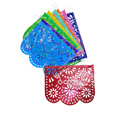 Enramada Plastico Destello Floral Multicolor C/1