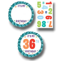 Award Ribbon Boton Perzonalizable C/1