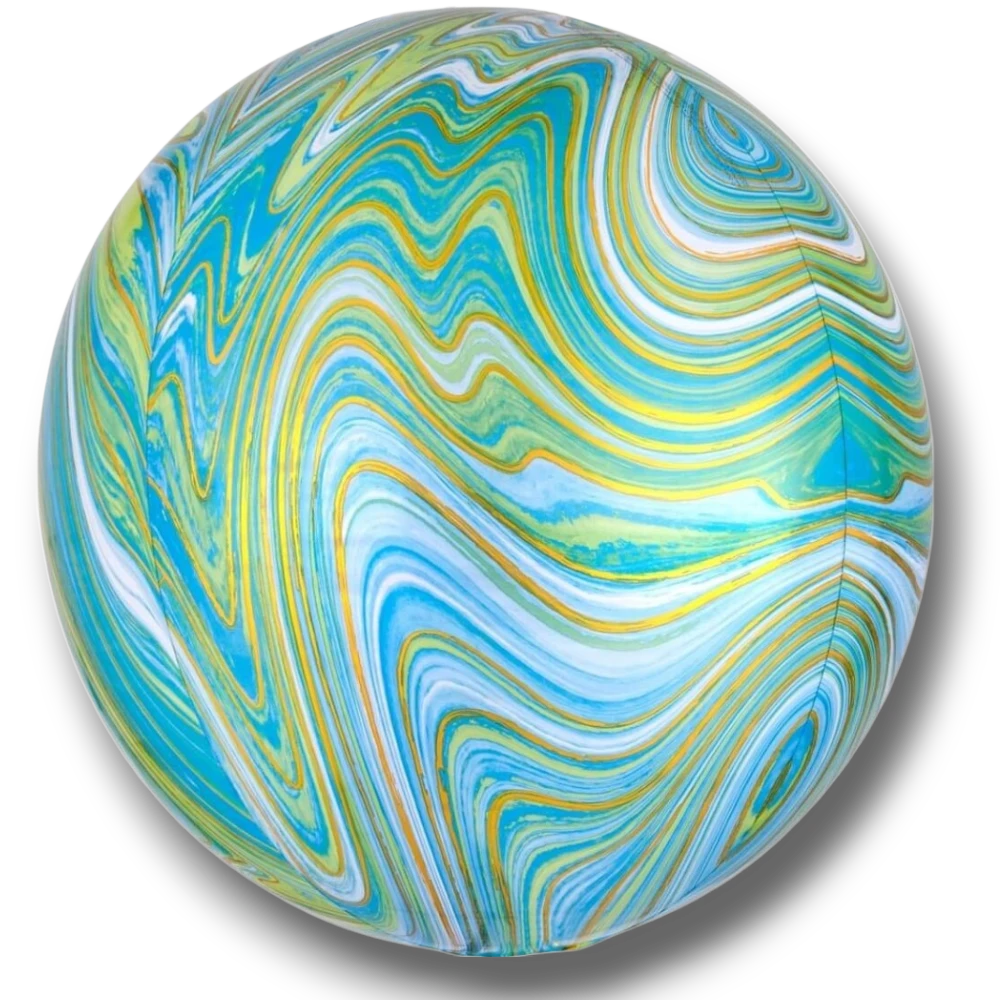 Orbz Marblez Green and Blue