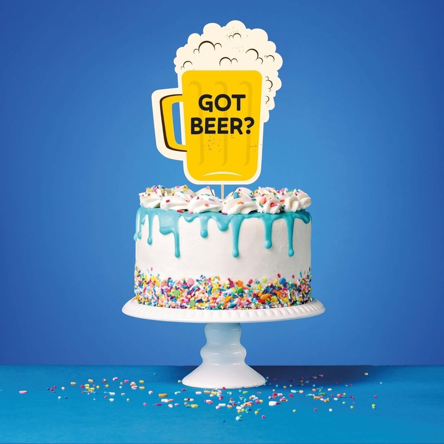 Cake Topper Beer Got Beer C/1