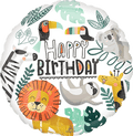 Globo 18" Birthday Wild C/1