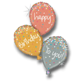 Globo 32"Happy Birthday C/1