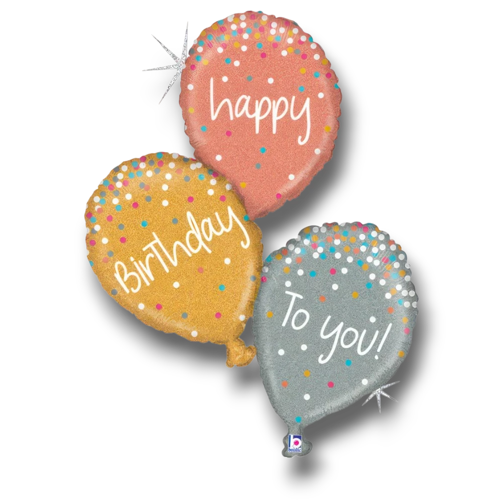 Globo 32"Happy Birthday C/1