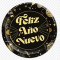 7" Plate Happy New Year C/8